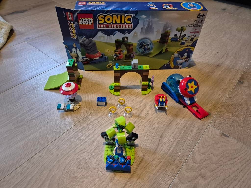 LEGO Sonic the Hedgehog - Sonic's Speed Sphere Challenge, Ophalen of Verzenden, Zo goed als nieuw, Overige merken