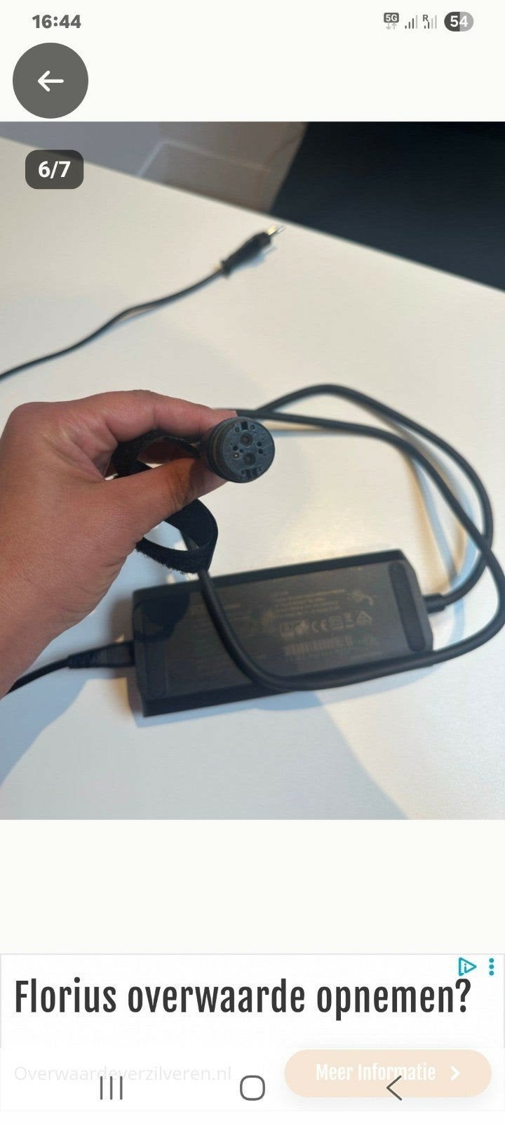 QWIC oplader 36V 6 polig, Fietsen en Brommers