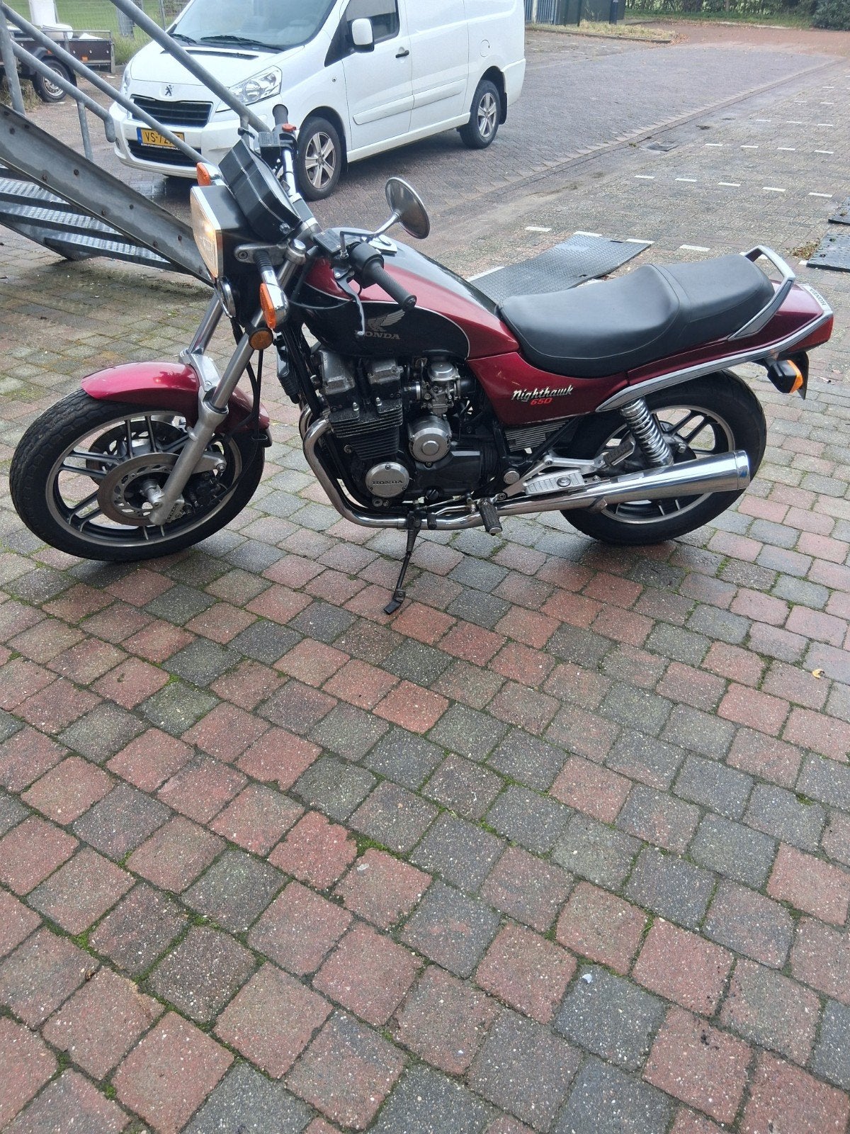 wegens ruimte gebrek uit mijn verzameling Honda CBX 650 E, Motoren
