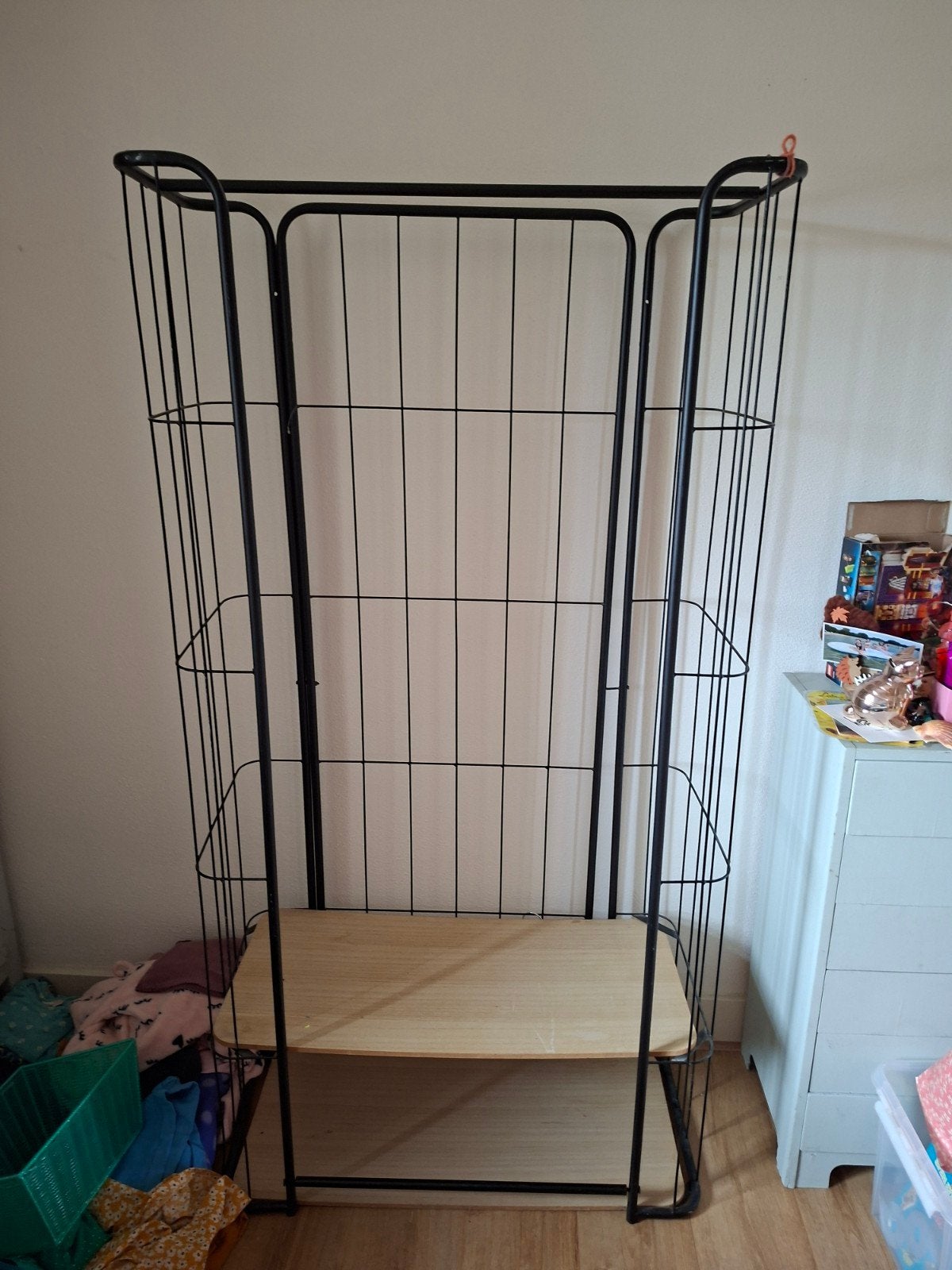 kledingrek gratis, Ophalen