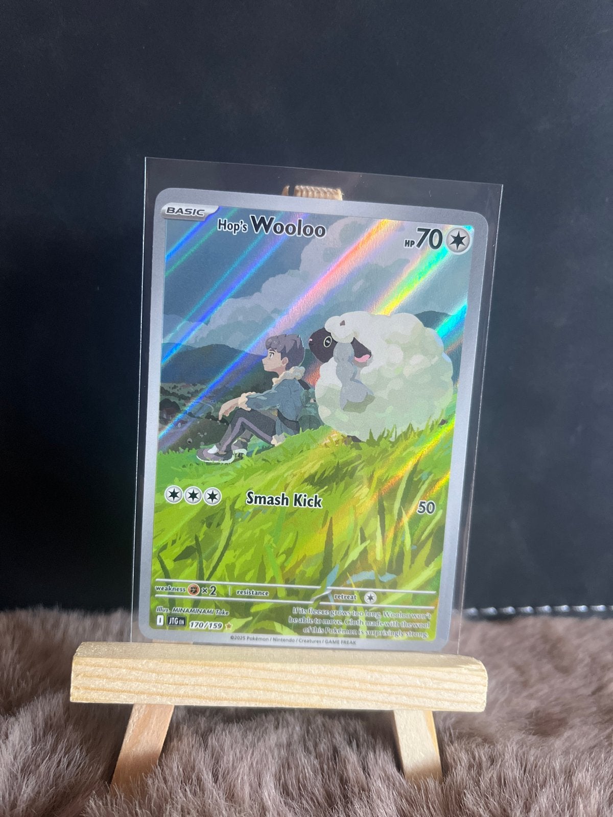 Hop's Wooloo 170/159 Full Art Trainer Gallery, Ophalen of Verzenden, Nieuw, Losse kaart, Foil