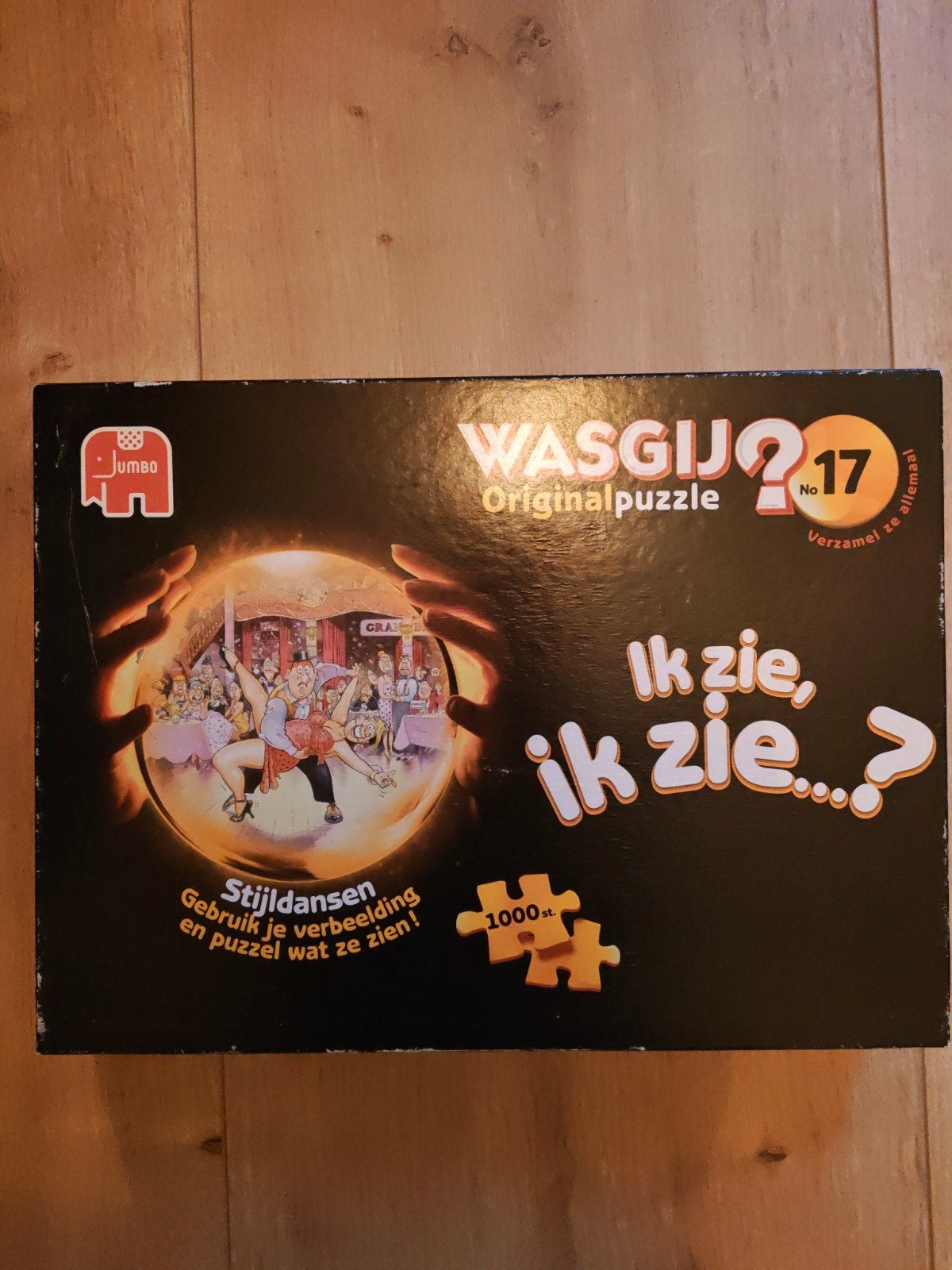 WASGIJ? Originalpuzzel No. 17 - Stijldansen 1000 stukjes, Ophalen, 500 t/m 1500 stukjes, Gebruikt, Legpuzzel