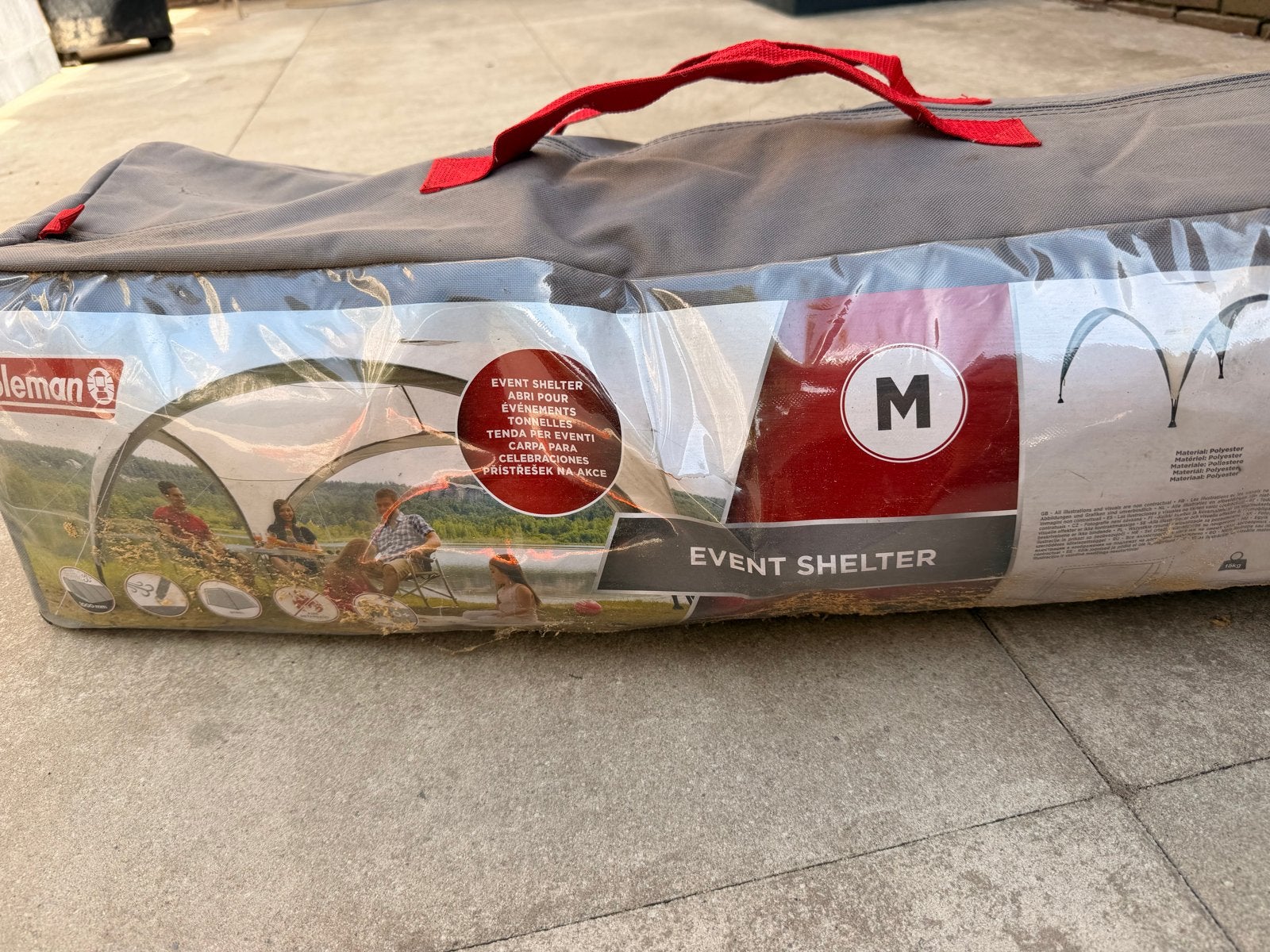 Coleman Event Shelter M partytent met twee zijwanden, Ophalen, Partytent, Minder dan 2 meter, Minder dan 4 meter