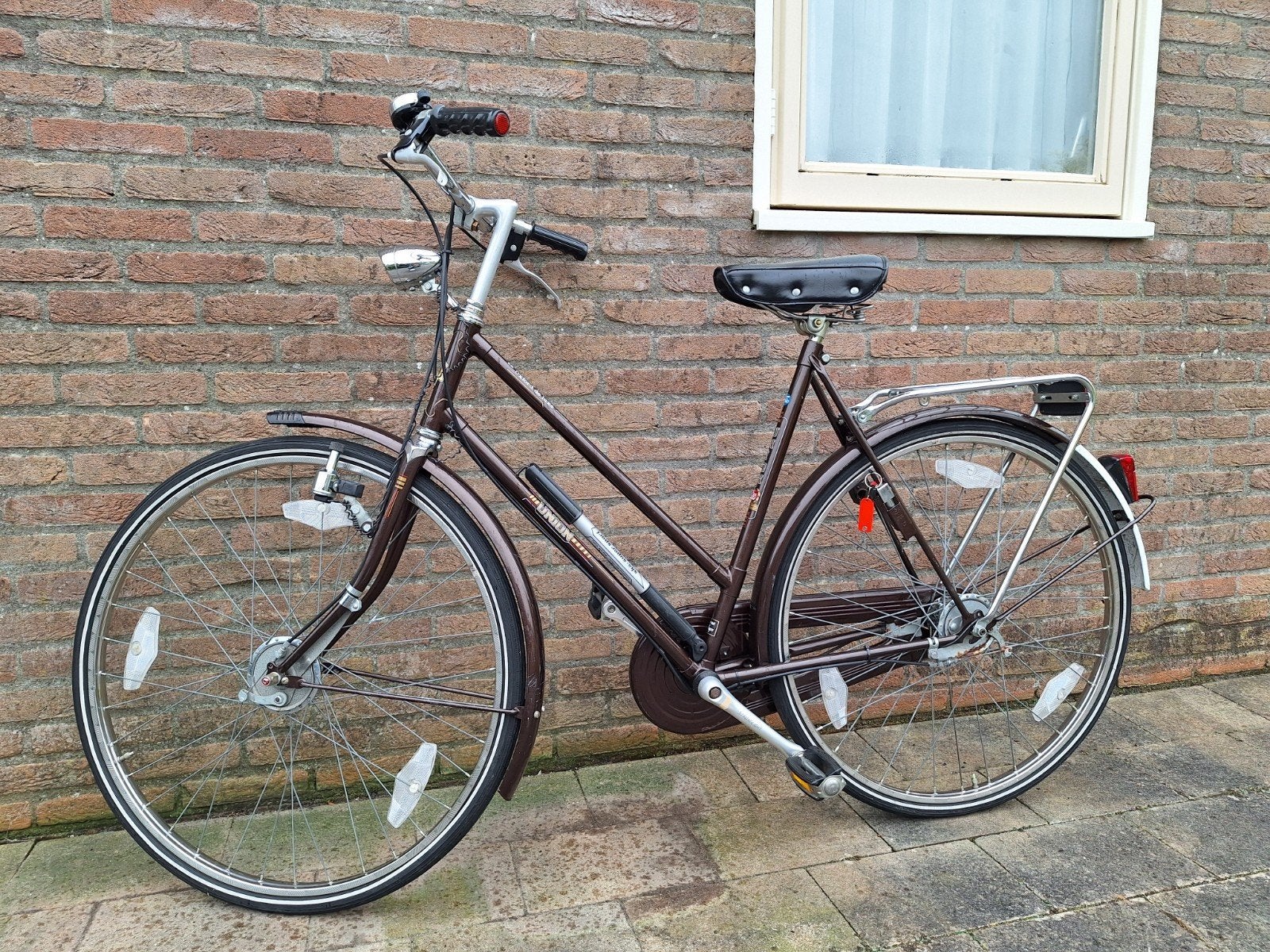 Union damesfiets, Ophalen, Zo goed als nieuw, Minder dan 10 versnellingen, Trommelrem