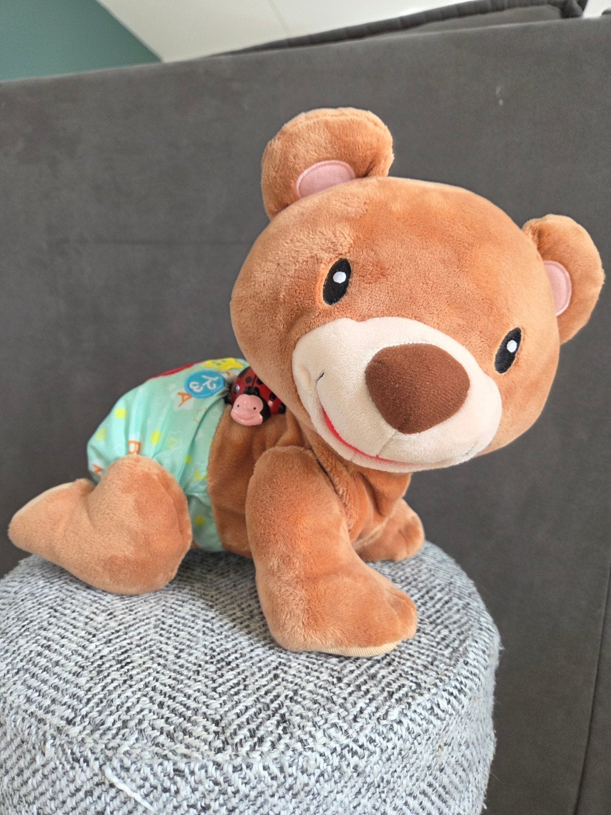 VTech Kruip & Leer Beer - Interactief Baby Speelgoed, Ophalen of Verzenden, Zo goed als nieuw, Overige typen, Met licht