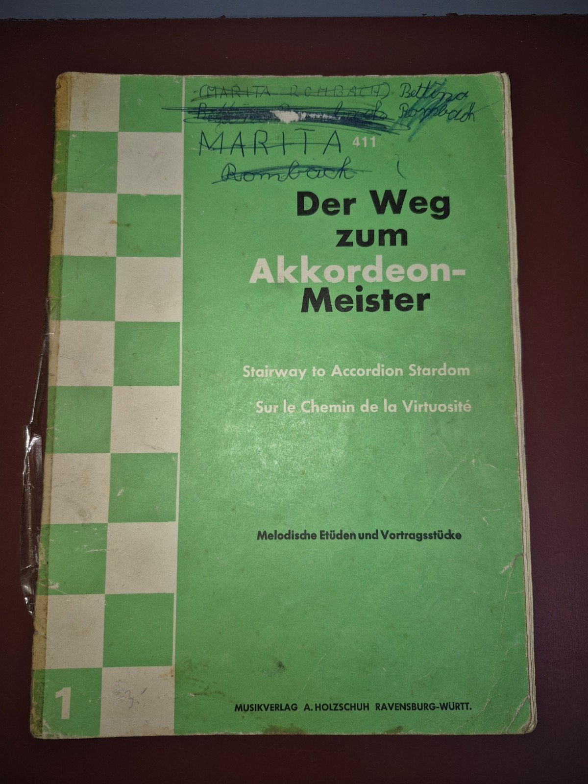 Accordeon-Meister: Melodische Etüden en Vortragsstücke, Muziek en Instrumenten, Ophalen of Verzenden, Gebruikt, Les of Cursus