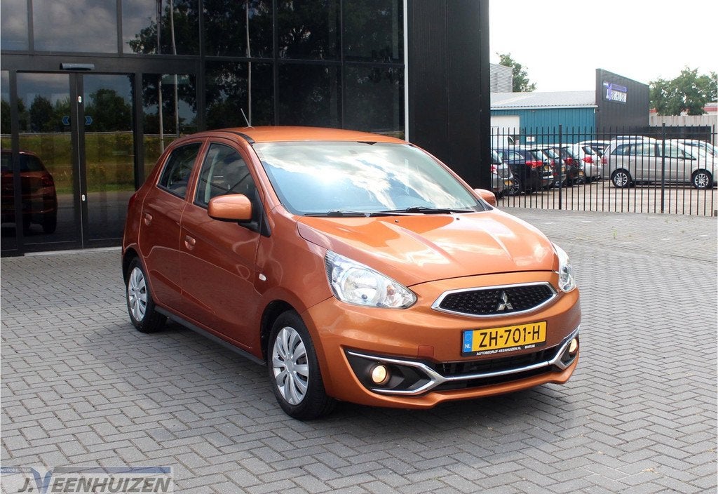Mitsubishi Space Star 1.0 Entry | 2017 | ️Airco | We, Auto's, Mitsubishi, Bedrijf, Te koop, Space Star, ABS, Airbags, Airconditioning