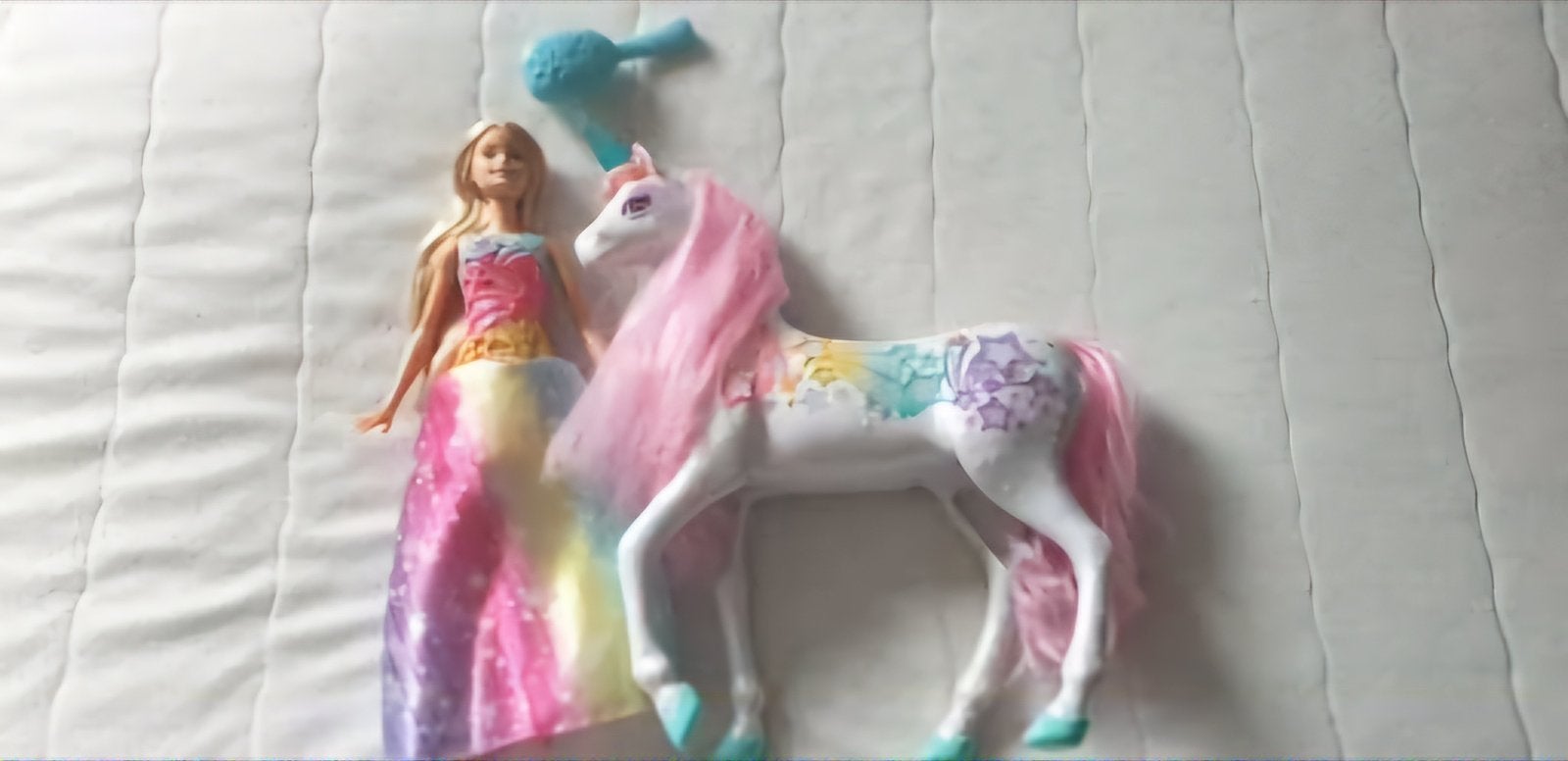 Dreamtopia barbie + paard., Verzamelen, Poppen, Ophalen of Verzenden, Gebruikt, Pop
