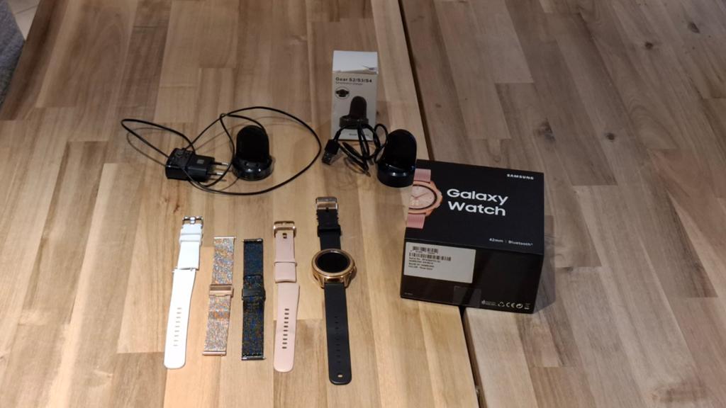samsung galaxy smartwatch, Ophalen of Verzenden, Zwart, Android