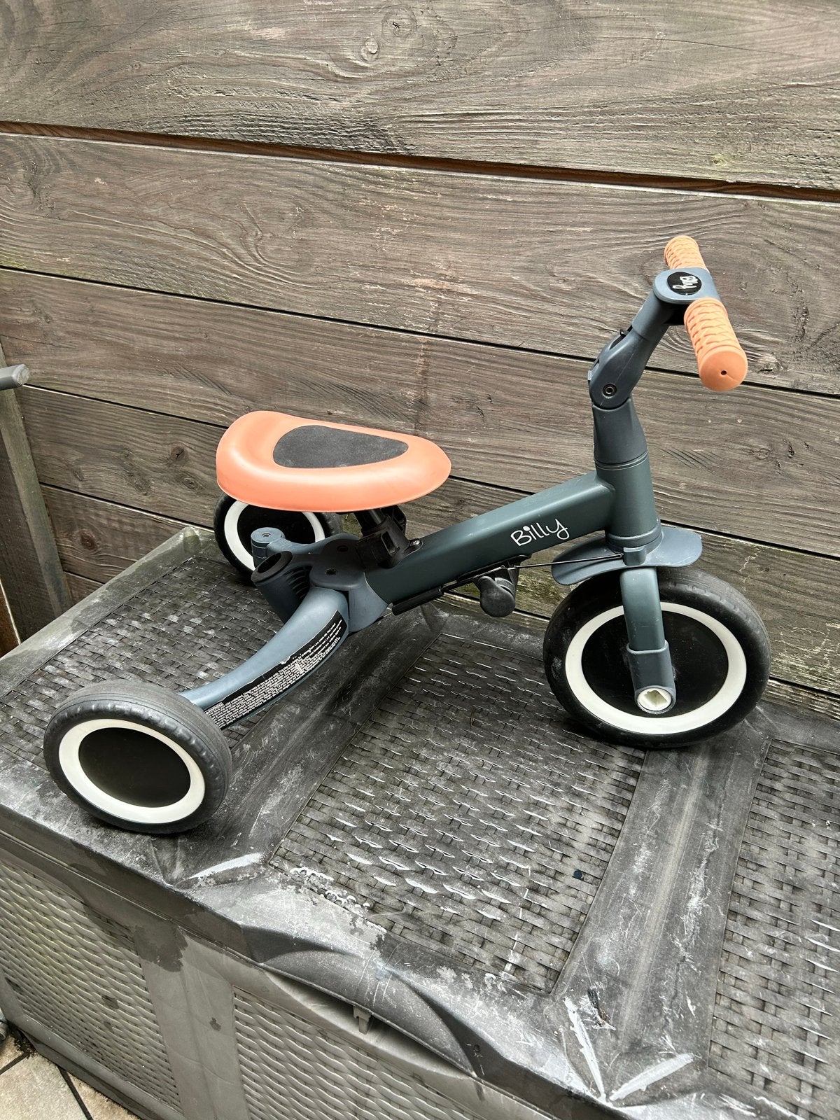 Billy GIO Tricycle 4-in-1 loopfiets/driewieler, Ophalen, Zo goed als nieuw, Loopfiets