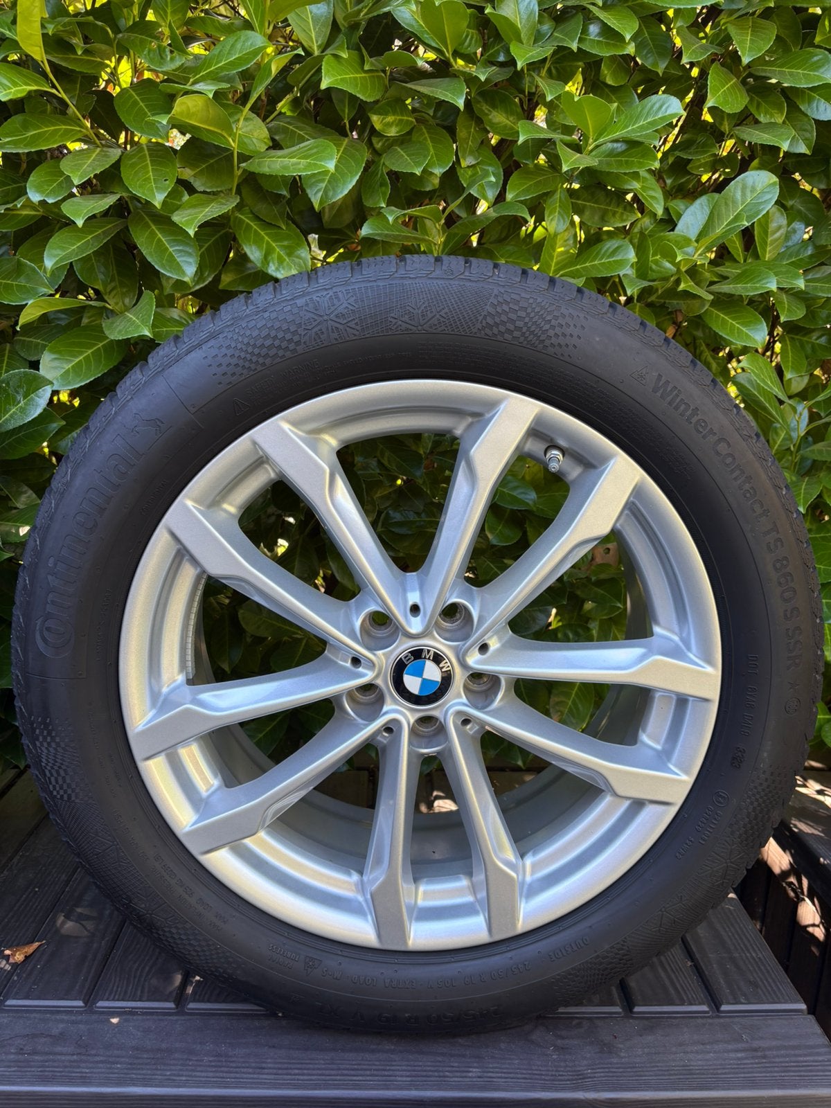 Foto 4 van BMW 19" 691 X3 G01 X4 G02 Winterset Conti Runflat + TPMS