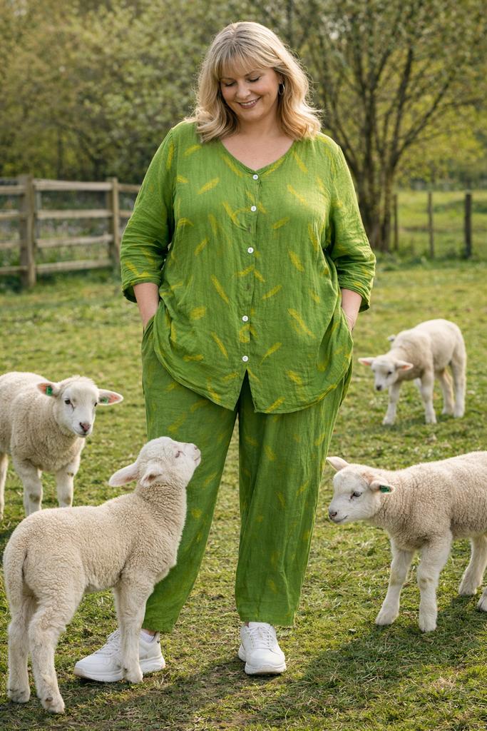 Moonshine, prachtige tuniek maat 3 Nieuwste collectie, Ophalen of Verzenden, Nieuw, Groen, Blouse of Tuniek