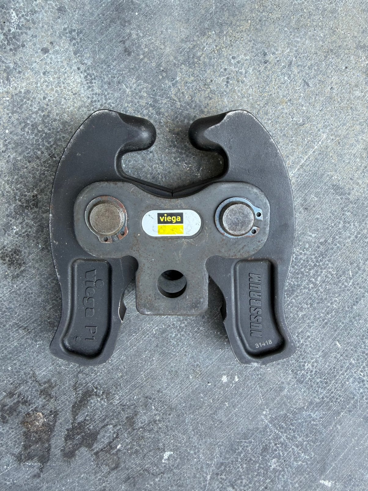 Persbek viega p1 zwenkbek 12-35 mm ZGAN, Ophalen, Zo goed als nieuw