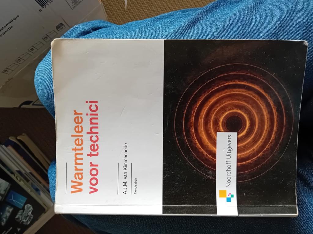 Warmteleer voor technici - A.J.M. van Kimmenaede, Boeken, Ophalen of Verzenden, Gelezen, Werktuigbouwkunde