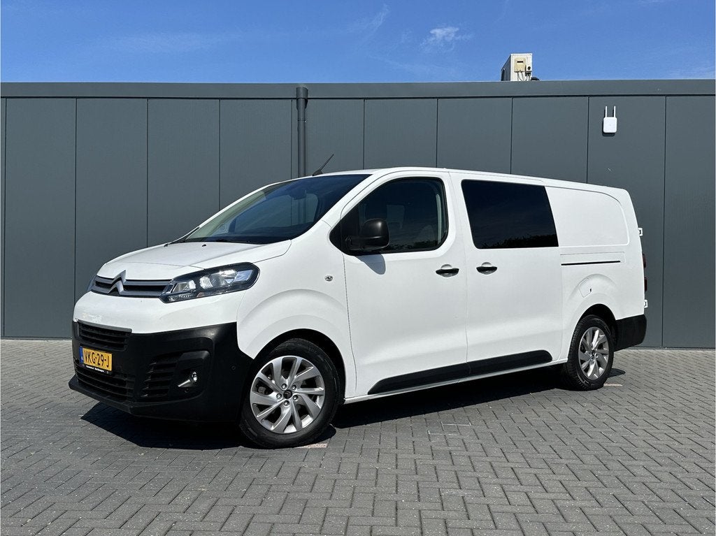 Citroën Jumpy 2.0 BlueHDI 180 PK / AUTOMAAT / L3H1 / DUBBEL, Gebruikt, Euro 6, 4 cilinders, Wit