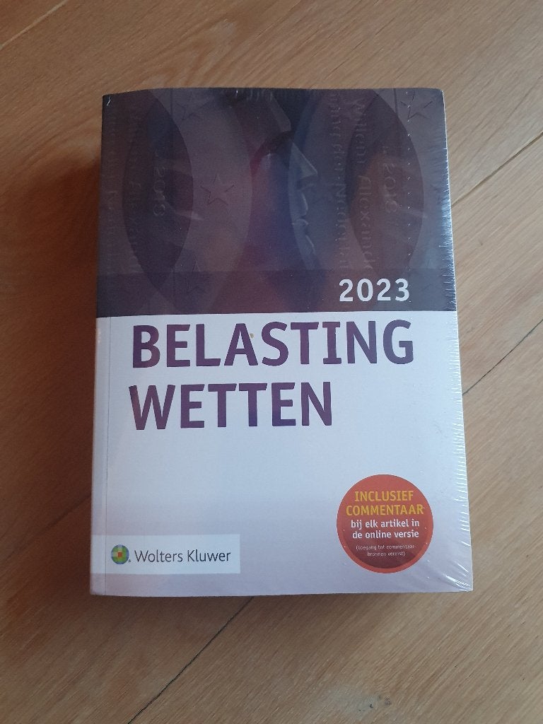 Belastingwetten 2023 (Nieuw), Ophalen of Verzenden, Beta, Nieuw, HBO