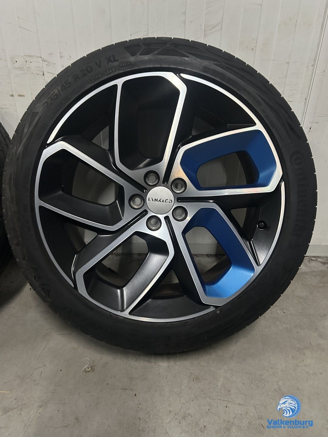6-7mm! Originele Lynk & Co 20 inch velgen 5x108 zomerbanden, Auto-onderdelen, Gebruikt, -, -, Banden en Velgen