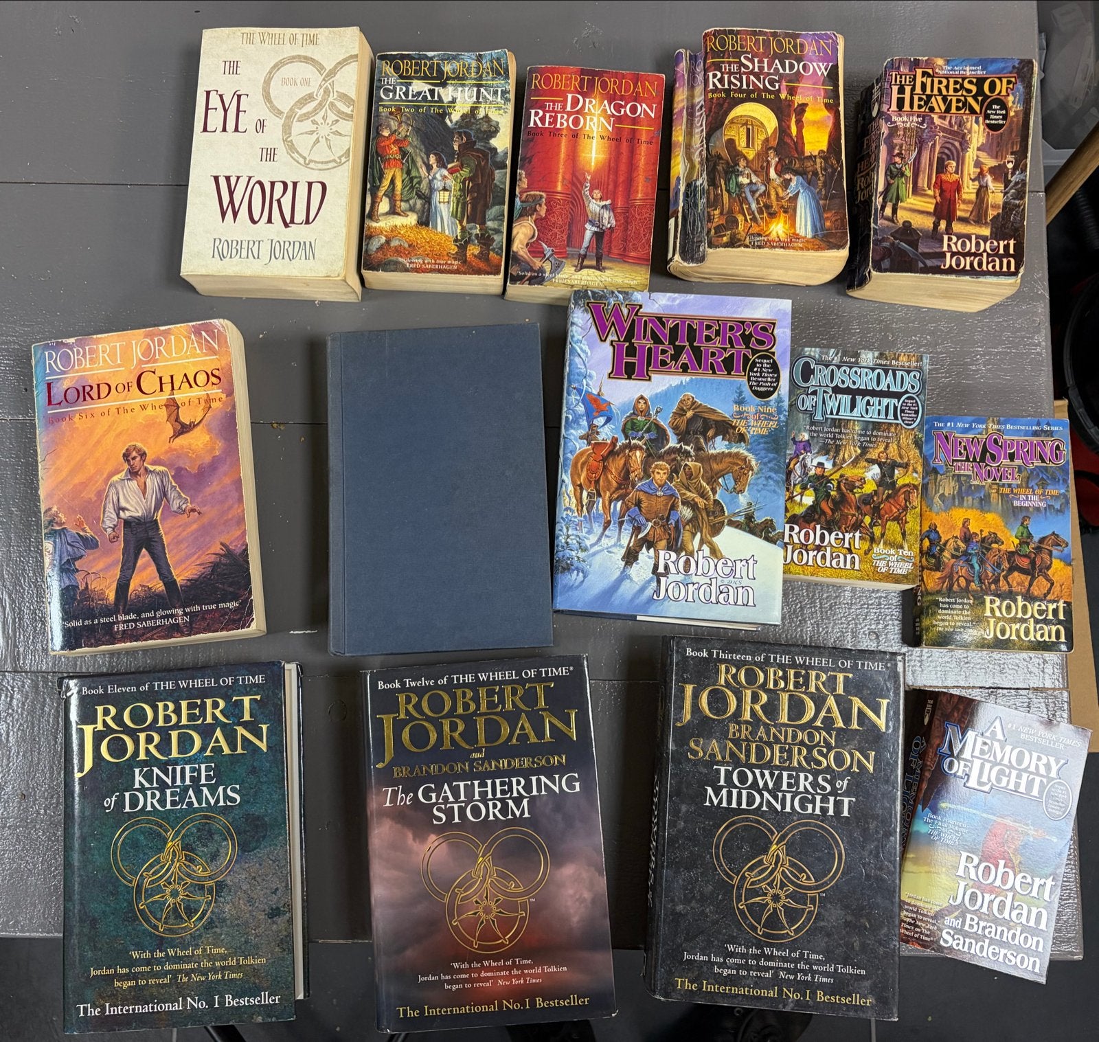 De Wheel of Time Serie - Robert Jordan, Ophalen of Verzenden, Gelezen