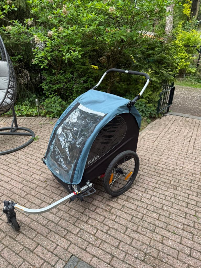 Burley encore x fietskar, Ophalen, Kinderkar