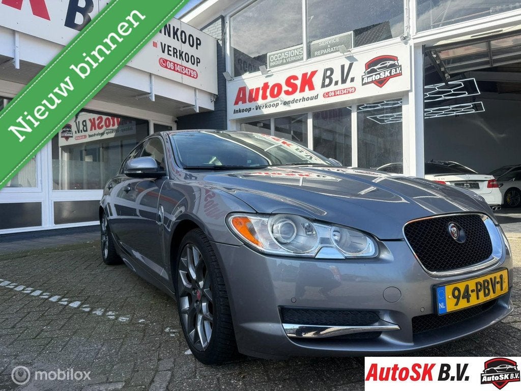 Jaguar XF 5.0 V8 | Automaat | Luxe | Leder, Auto's, Jaguar, Euro 5, 1850 kg, Sedan, 111 €/maand
