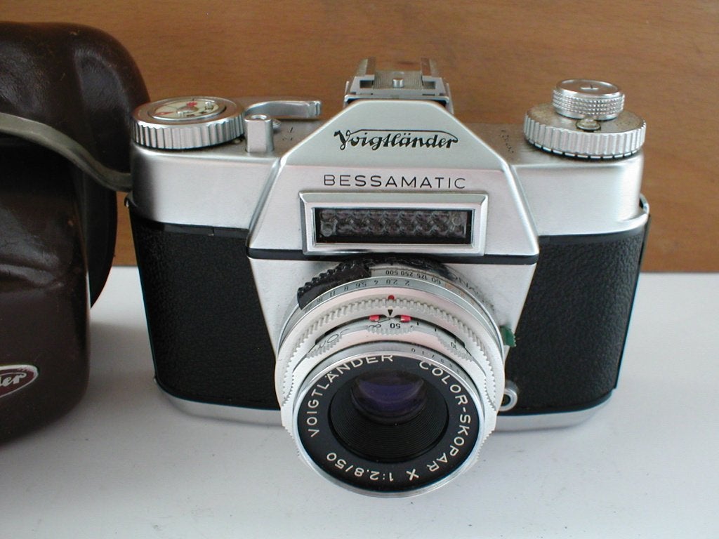 Voigtländer Bessamatic meetzoeker ( rangefinder ), Ophalen of Verzenden, Gebruikt, Spiegelreflex, Overige Merken