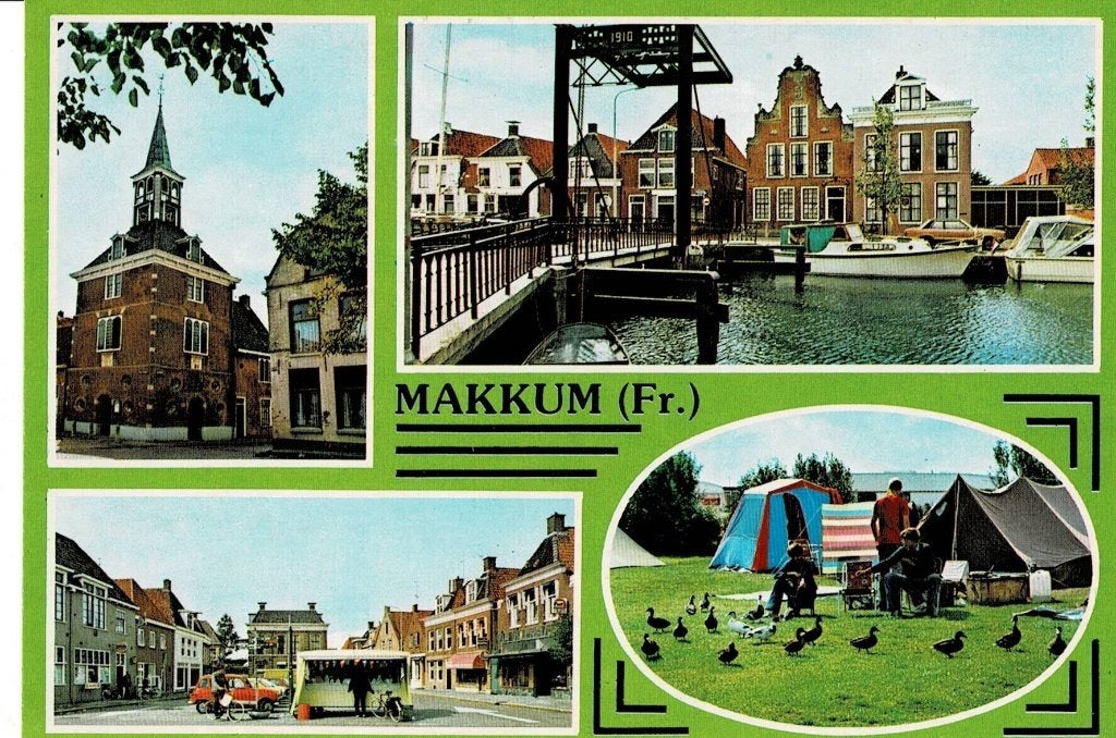 Makkum, Ophalen of Verzenden, Ongelopen, Friesland