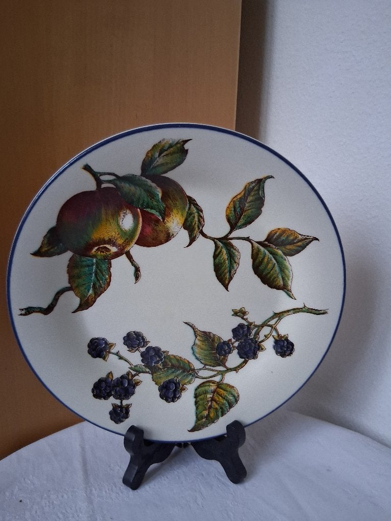 Staffordshire bord appel braam *eureka*, Antiek en Kunst, Antiek | Servies los, Ophalen of Verzenden