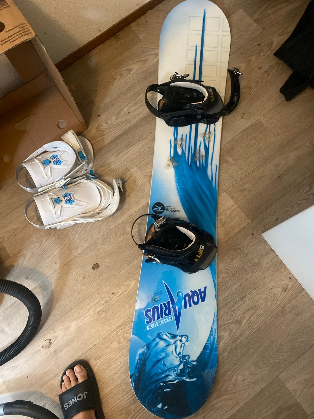 Rossignol Snowboard met Drake bindingen - Ideaal voor beginn, Sport en Fitness, Ophalen, Gebruikt, Board