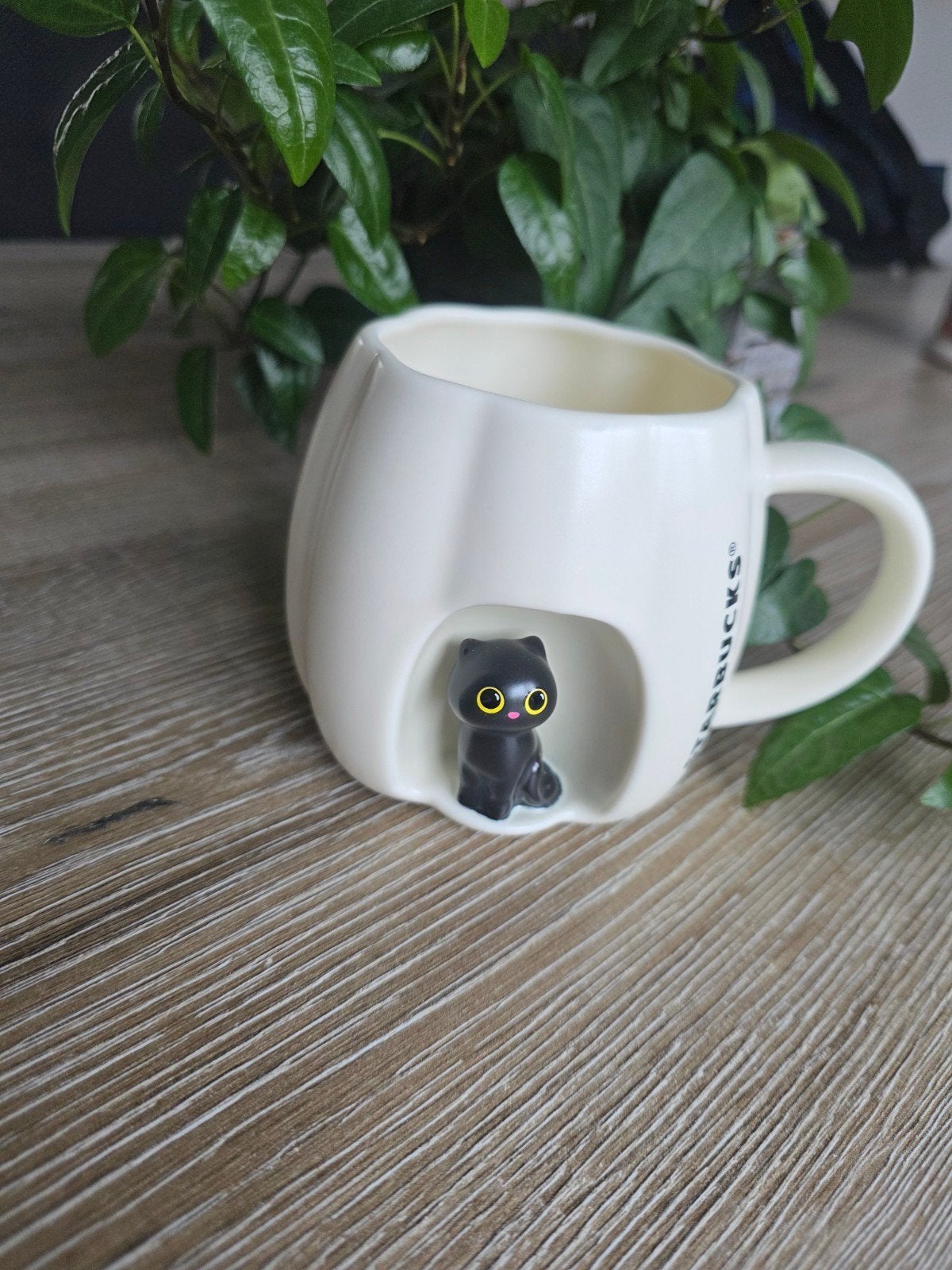 Starbucks Kat Mok - Nieuw, Keramiek, Nieuw, Ophalen of Verzenden, Overige stijlen