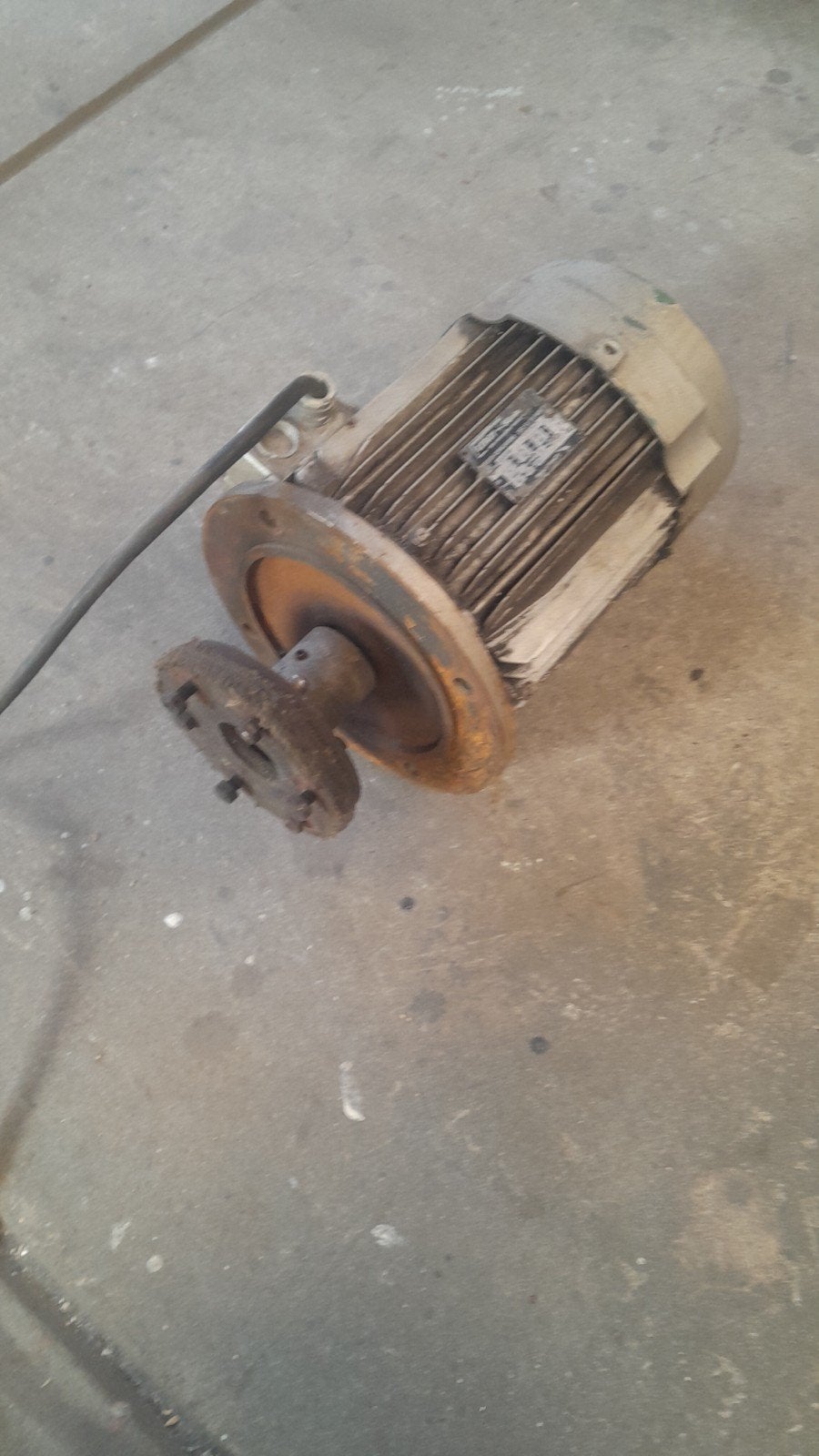 Elektromotor, 1440 rpm, Ophalen, Gebruikt, Elektromotor, 1400 tot 1800 rpm
