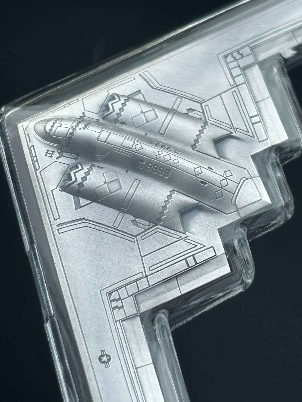 Bommenwerper B2 van puur zilver 1oz - 500 stuks, Ophalen of Verzenden, Zilver