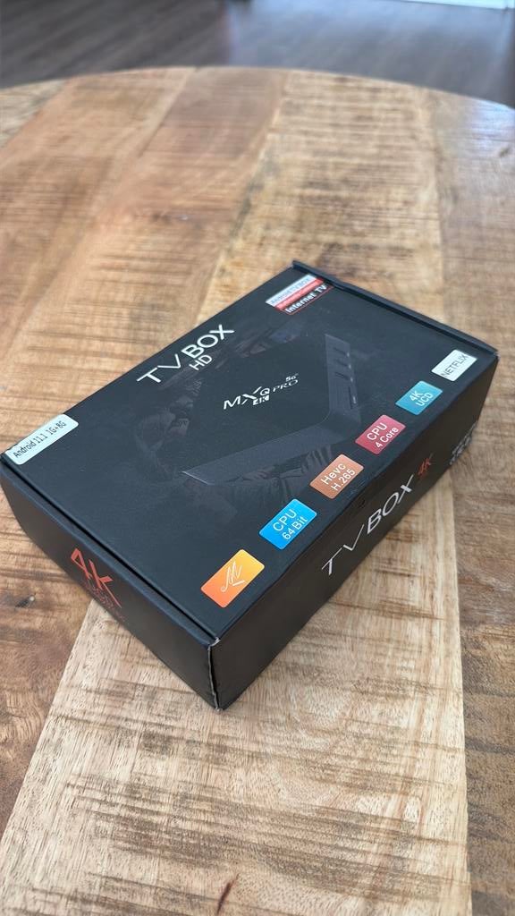Tv Box 4k nieuw, Ophalen of Verzenden, Nieuw