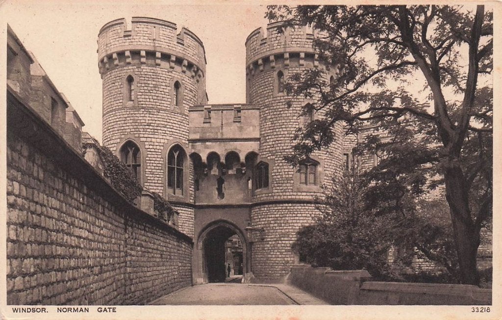 702-324-033 Windsor Norman Gate, Verzamelen, Ansichtkaarten | Buitenland, Verzenden, Voor 1920, Engeland
