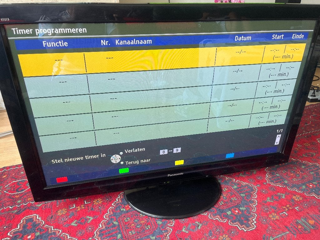 Panasonic Viera TX-P42G20E, Gebruikt, Panasonic, 50 Hz, HD Ready (720p)
