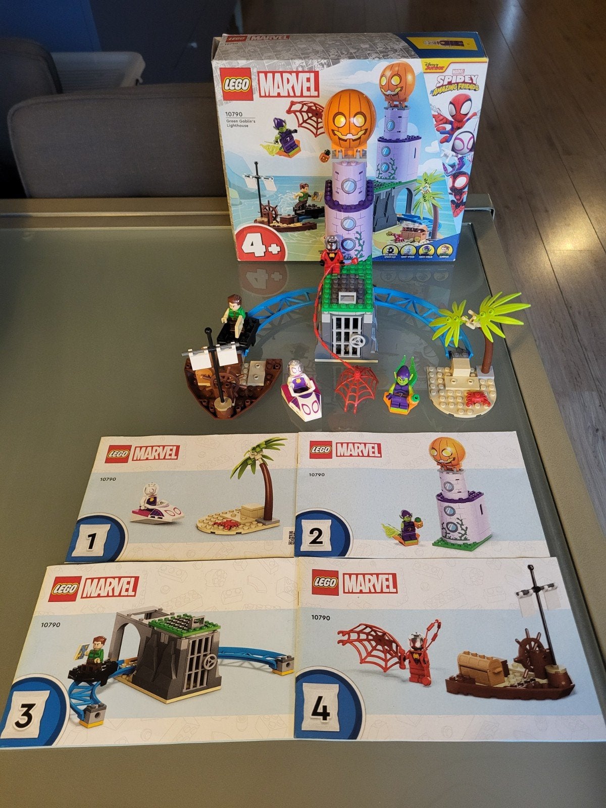 Lego Marvel 10790 Green Goblin's Lighthouse, Marvel, Lego, Ophalen of Verzenden, Zo goed als nieuw