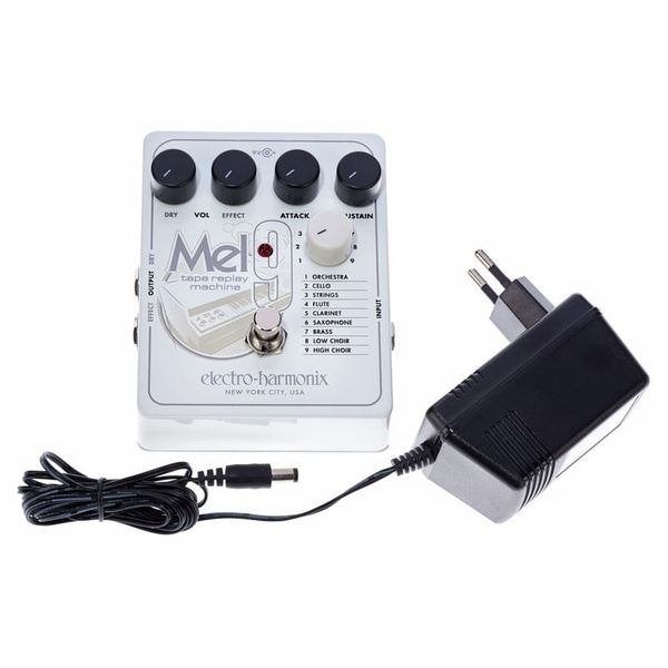 Electro-Harmonix MEL9 Tape Replay Machine Inclusief Adapter, Ophalen of Verzenden, Zo goed als nieuw, Multi-effect