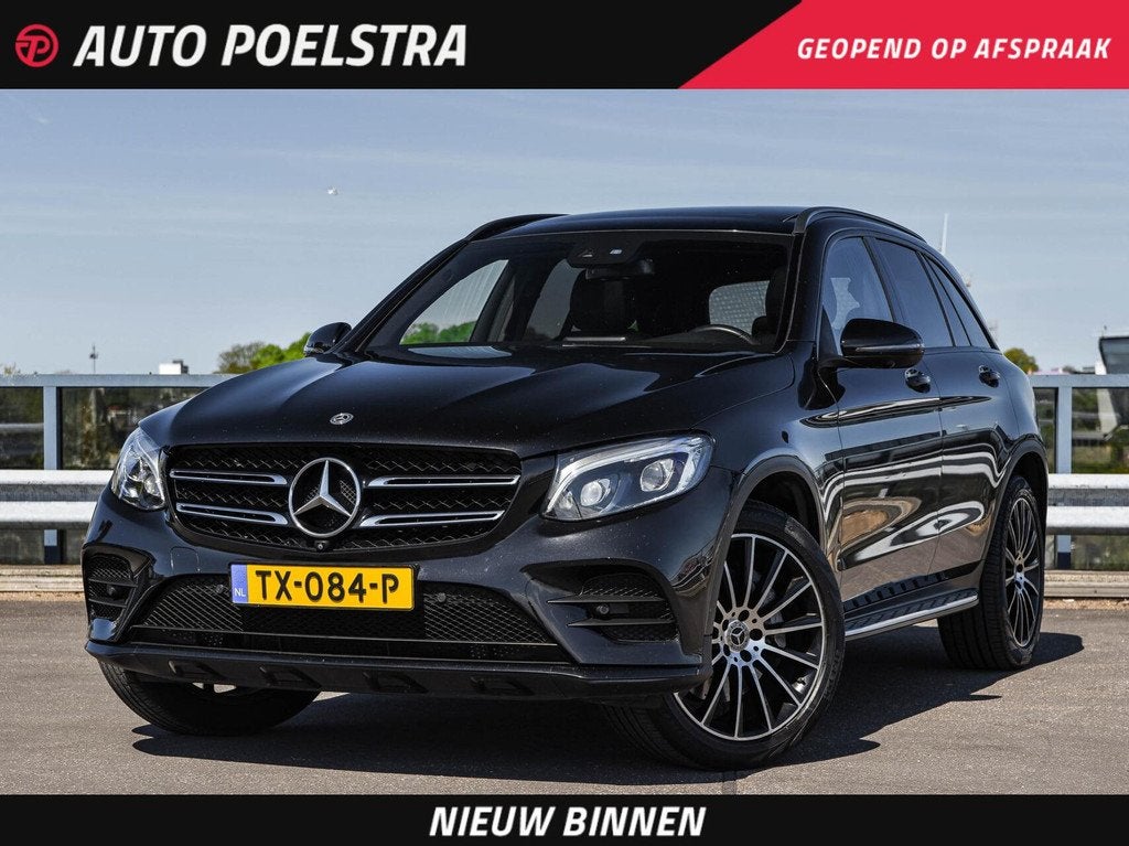 Mercedes-Benz GLC-klasse 250 4MATIC Premium Plus | AMG Line, Gebruikt, 4 cilinders, Zwart, Vierwielaandrijving