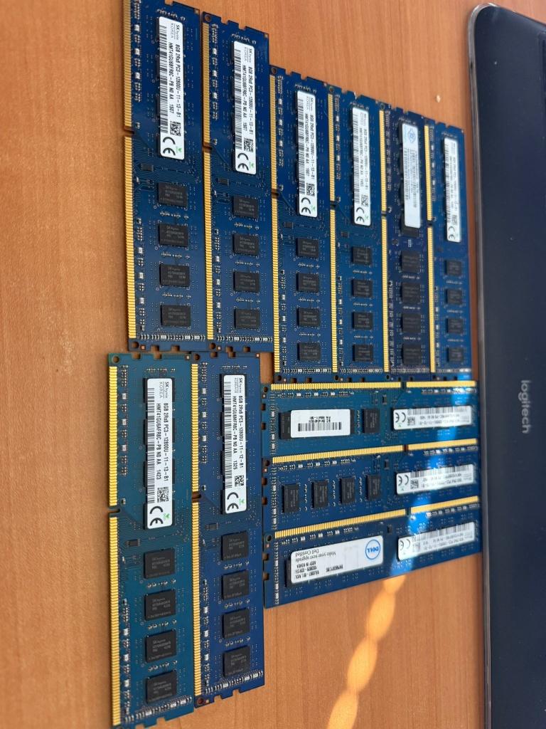 DDR3 RAM Geheugen 8GB Modules | SK Hynix  PC3-12800U 1600MHz, Computers en Software, RAM geheugen, Gebruikt, Desktop, 8 GB, DDR3