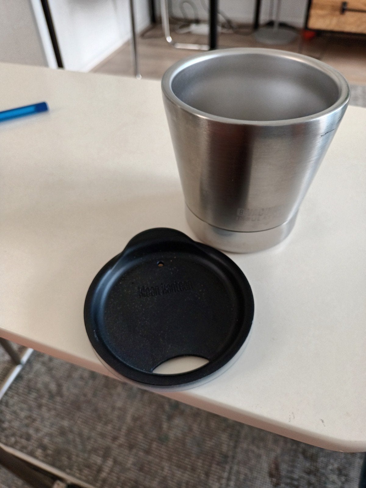 Thermosbeker Klean Kanteen, Ophalen of Verzenden, Gebruikt