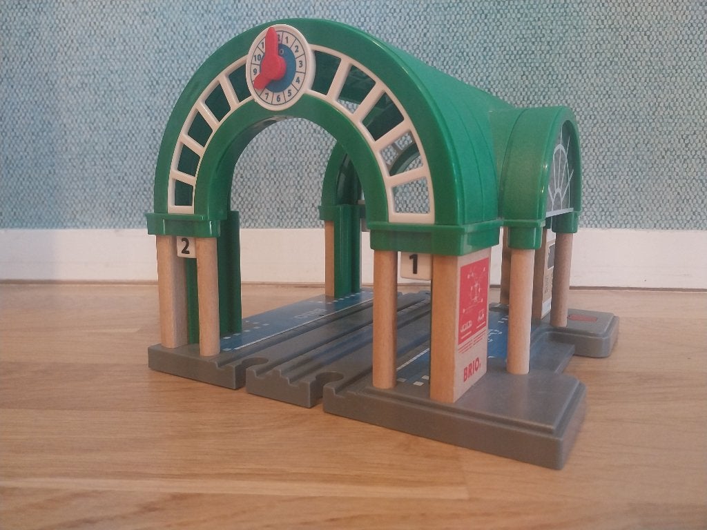 Brio trein deel 1, Kinderen en Baby's, Speelgoed | Houten speelgoed, Ophalen of Verzenden, Gebruikt, Overige typen