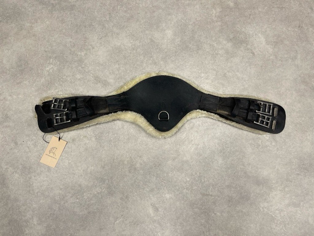 Kavalkade maansingel Casper nepbont zwart 65 cm, Ophalen of Verzenden, Gebruikt, Dressuur