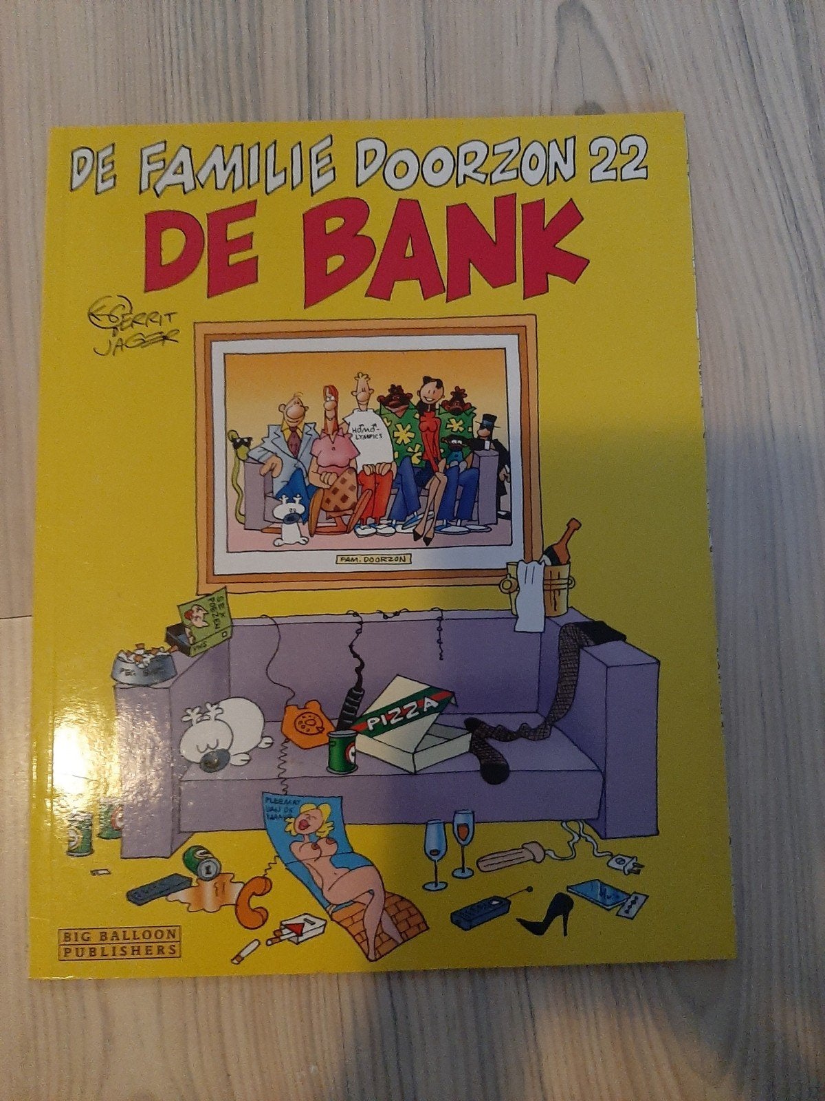 De Familie Doorzon 22 - De Bank (Gerrit Jager), Boeken, Eén stripboek, Ophalen of Verzenden, Gelezen, Gerrit Jager