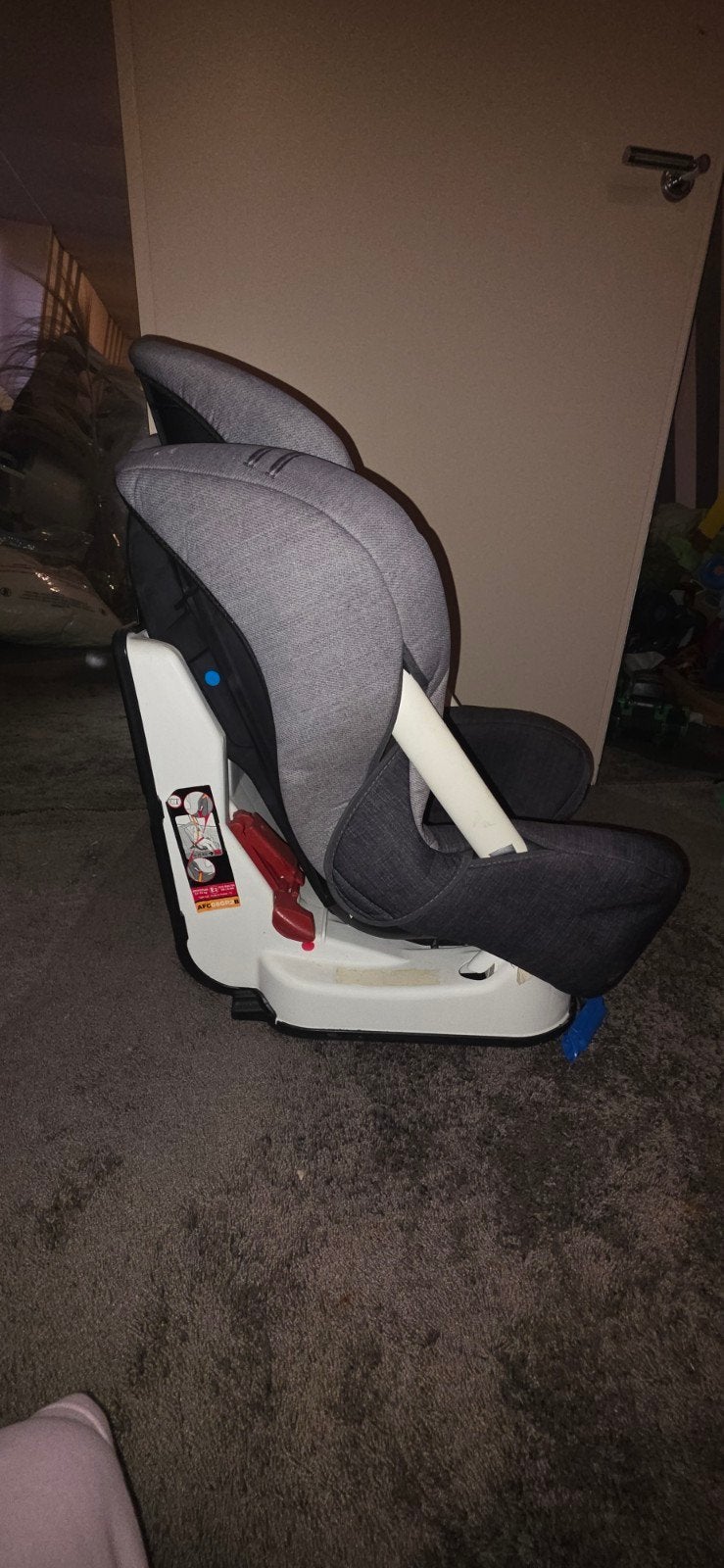 Nania autostoel 15-25 kg, grijs, zo goed als nieuw, Autogordel, 15 t/m 36 kg, Zo goed als nieuw, Ophalen