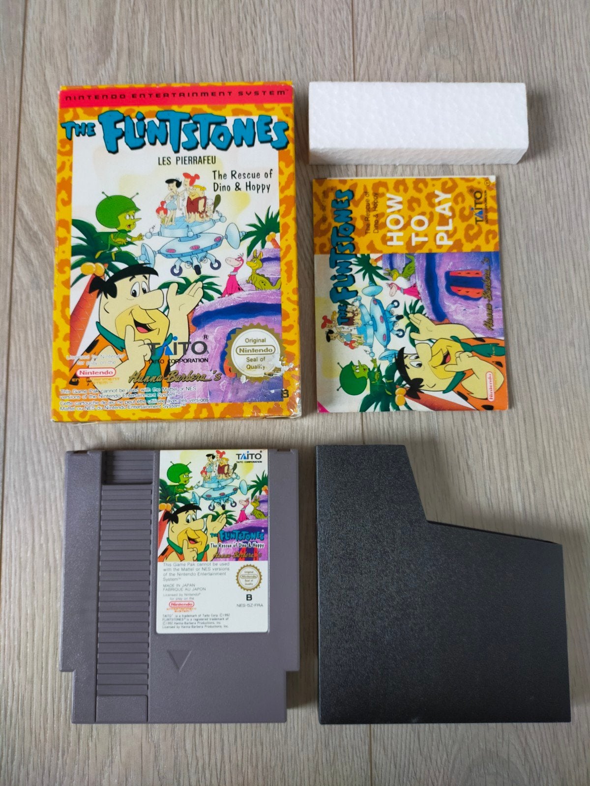 The Flintstones: The Rescue of Dino & Hoppy NES CIB, Spelcomputers en Games, Games | Nintendo NES, 1 speler, Ophalen of Verzenden