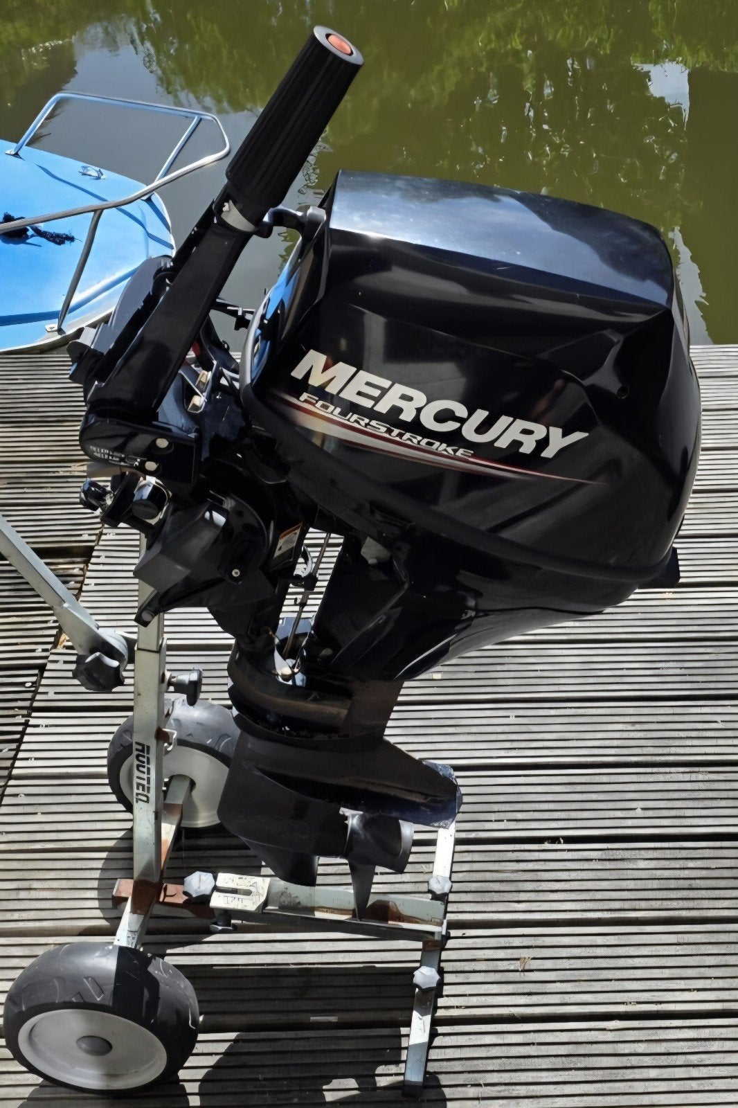 Mercury 9.9 pk buitenboordmotor kortstaart, Watersport en Boten, Ophalen, Zo goed als nieuw, Motor en Techniek, Motorboot