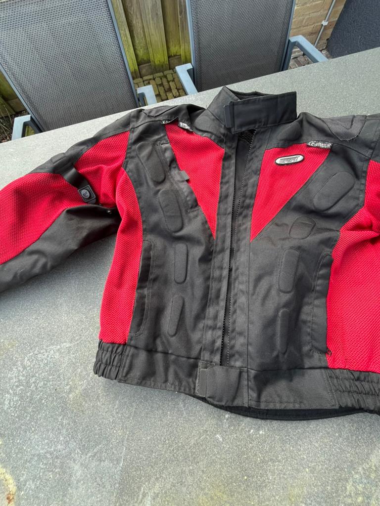 Spear motorjack M, Motoren, Kleding | Motorkleding, Ophalen of Verzenden, Tweedehands, Jas | textiel