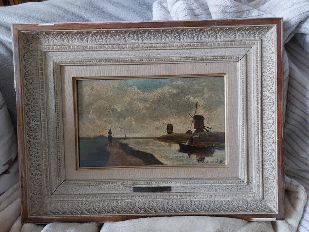 Schilderij, Ophalen, Hout, 75 cm of meer