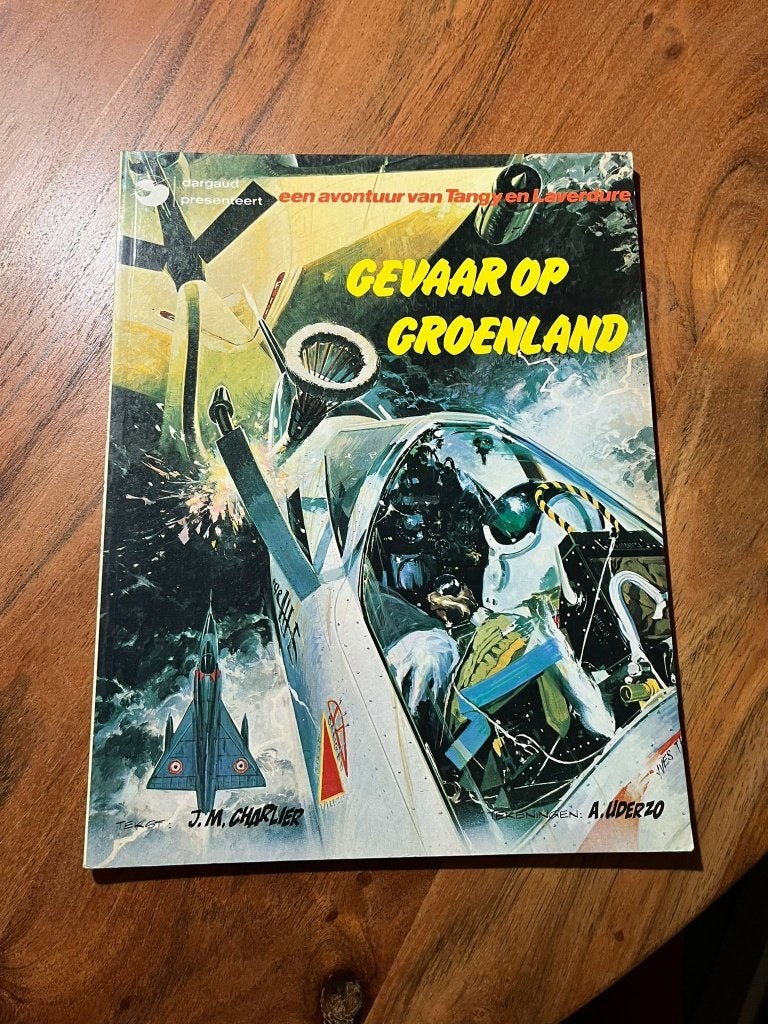 Tanguy en Laverdure  - Gevaar op Groenland, Eén stripboek, Ophalen of Verzenden, Zo goed als nieuw