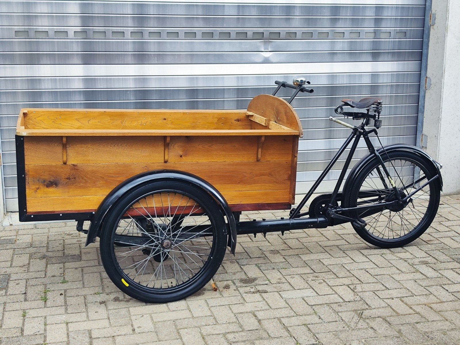 Antieke/Oldtimer bakfiets batavus, Fietsen en Brommers, Fietsen | Bakfietsen, Ophalen, Gebruikt, Goederen
