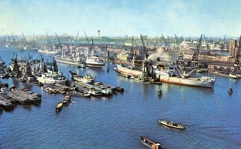 Rotterdam Ansichtkaart, Ophalen of Verzenden, 1960 tot 1980, Zuid-Holland